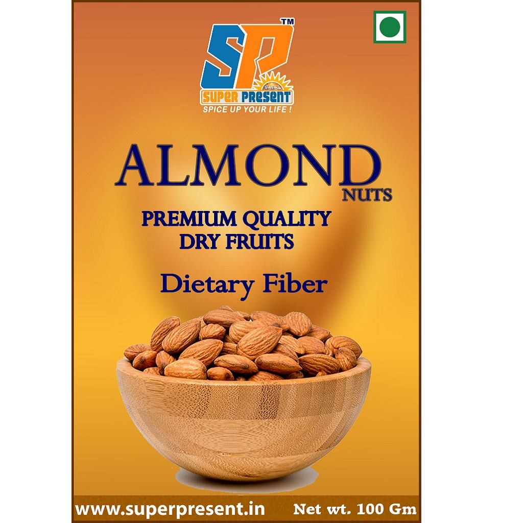 Almonds 100 Grm (Badam)