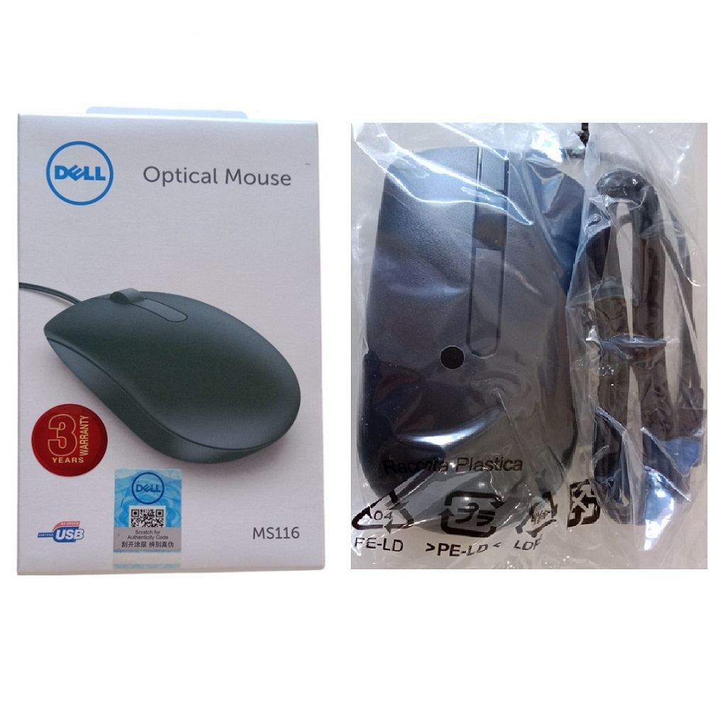 DELL MS116 WIRED MOUSE