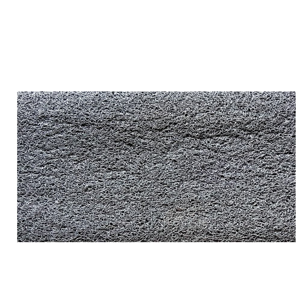 Grey PVC Square Door Mat Small