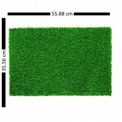 Artificial Green Grass Door Mat 0