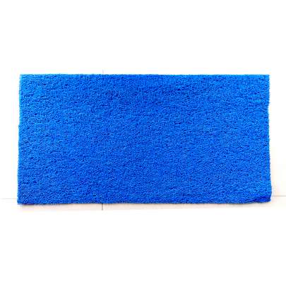 Blue PVC Square Door Mat Small