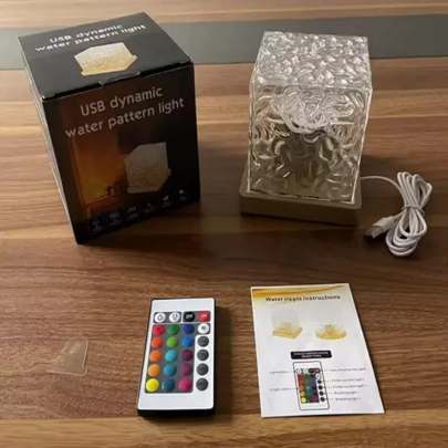 USB Dynamic Water Pattern Light 0
