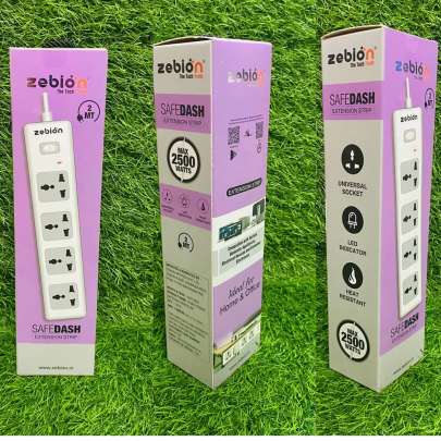 Zebion Power Extension Board 2 Meters