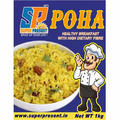 Poha 1 KG (Source of Fibre and Protein)